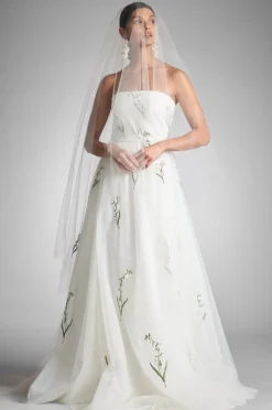 Sachin & Babi Ball Gowns|Shop By Event<Anais Gown - White/Embroidered Floral