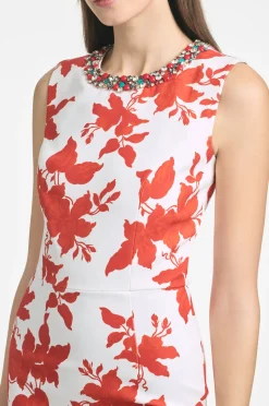 Sachin & Babi Sleeveless|Orange<Anna Dress -