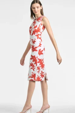 Sachin & Babi Sleeveless|Orange<Anna Dress -