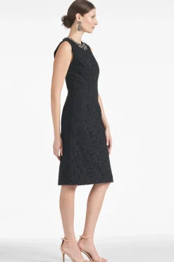 Sachin & Babi Sleeveless|Black<Anna Dress -