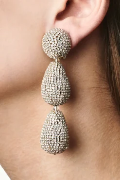 Sachin & Babi Earrings<Arielle Earrings - Crystals