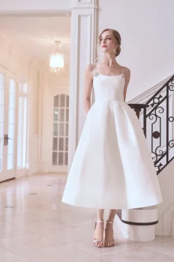 Sachin & Babi Tea Length|Bridal Shower<Audra Dress -