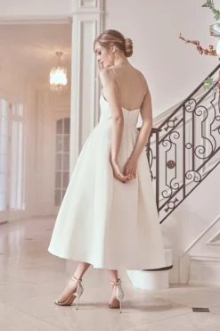 Sachin & Babi Tea Length|Bridal Shower<Audra Dress -