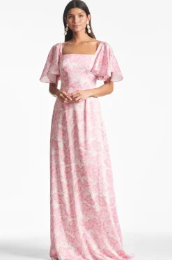 Sachin & Babi Pink|Champagne<Aurora Gown -