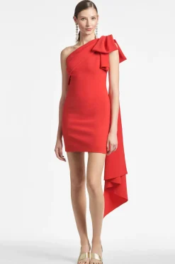 Sachin & Babi One Shoulder|Crepe<Bella Dress -
