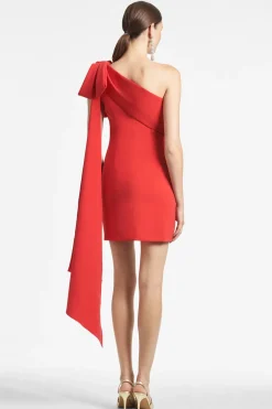 Sachin & Babi One Shoulder|Crepe<Bella Dress -