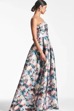 Sachin & Babi Evening|Black-Tie<Brielle Gown -