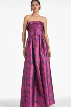 Sachin & Babi Evening|Evening<Brielle Gown -