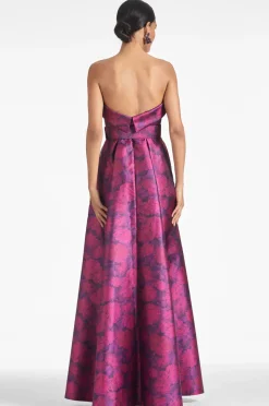 Sachin & Babi Evening|Evening<Brielle Gown -