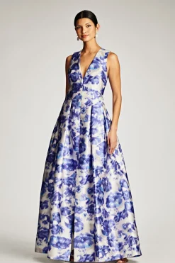 Sachin & Babi Evening|Plus Sizes<Brooke Gown -