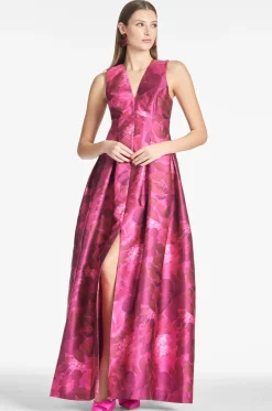 Sachin & Babi Evening|Evening<Brooke Gown -