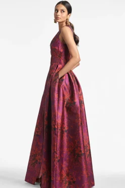 Sachin & Babi Evening|Black-Tie<Brooke Gown -