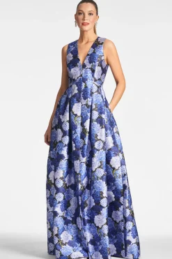 Sachin & Babi Evening|Evening<Brooke Gown -