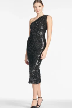 Sachin & Babi Cocktail|One Shoulder<Carmen Dress -