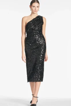 Sachin & Babi Cocktail|One Shoulder<Carmen Dress -