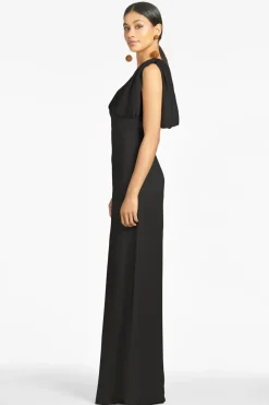Sachin & Babi Black|Black<Chelsea Gown -