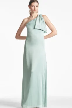 Sachin & Babi Green|Green<Chelsea Gown -