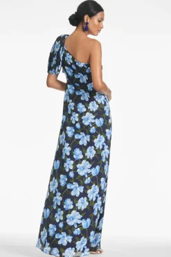 Sachin & Babi Blue|Champagne<Chelsea Gown -