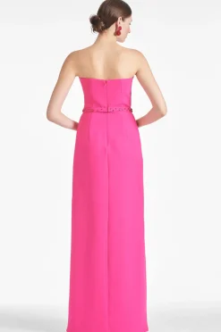 Sachin & Babi Evening|Evening<Daniella Gown - Electric Pink/Red