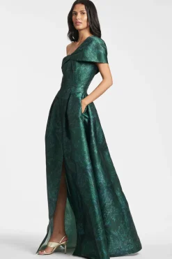 Sachin & Babi Ball Gowns|Green<Deliah Gown -
