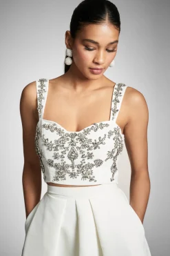 Sachin & Babi Bridal Separates|Bridal Shower<Embellished Darcy Top -