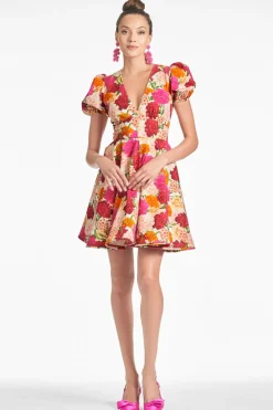 Sachin & Babi Daytime|Short Sleeve<Festa Dress -