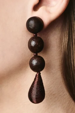 Sachin & Babi Earrings<Frida Earrings - Wood
