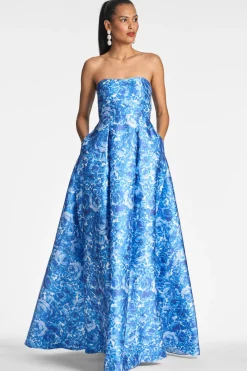 Sachin & Babi Evening|Evening<Giovanna Gown -