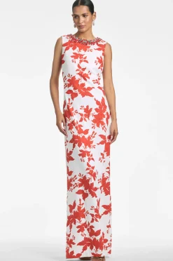 Sachin & Babi Orange<Juliana Gown -