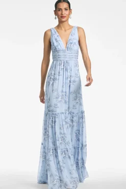 Sachin & Babi Daytime|Warm Weather<Justine Gown -