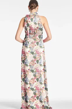 Sachin & Babi Champagne|Prints<Kayla Gown -