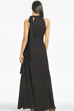 Sachin & Babi Black|Black<Kayla Gown -