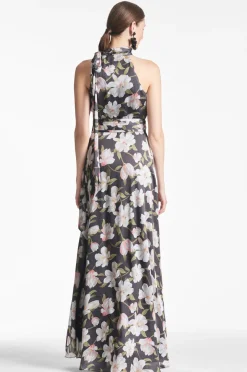 Sachin & Babi Prints|Grey<Kayla Gown -