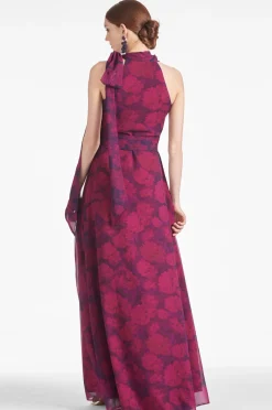 Sachin & Babi Champagne|Prints<Kayla Gown -