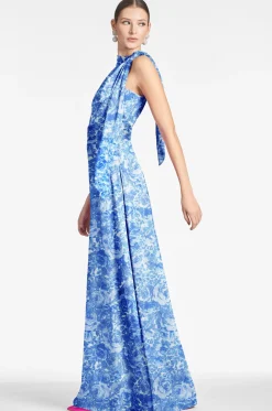 Sachin & Babi Blue|Champagne<Kayla Gown -
