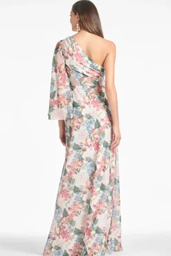 Sachin & Babi Champagne|Prints<Keely Gown -