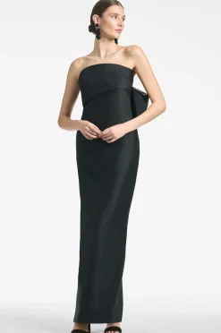 Sachin & Babi Column|Black<Keira Gown -