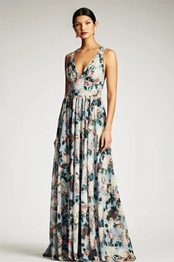 Sachin & Babi Daytime|Warm Weather<Kenzia Gown -