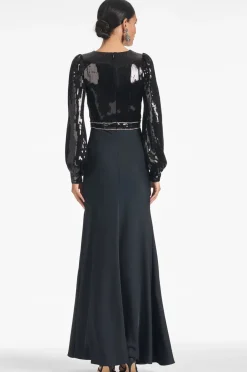 Sachin & Babi Evening|Winter<Lane Gown -