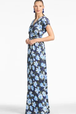 Sachin & Babi Blue|Champagne<Leah Gown -