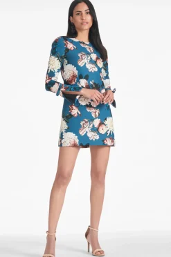 Sachin & Babi Daytime|Desk To Dawn<Lily Dress - Crepe Mini Dress