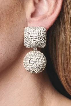 Sachin & Babi Earrings<Lydia Earrings - Crystals