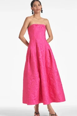 Sachin & Babi Black-Tie|Tea-Lenght<Margaux Gown -