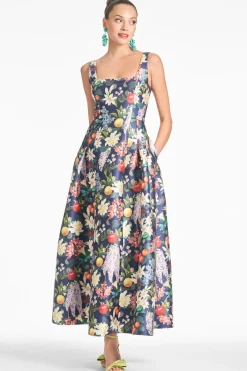 Sachin & Babi Tea-Lenght|Blue<Mia Gown -