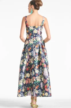 Sachin & Babi Tea-Lenght|Blue<Mia Gown -