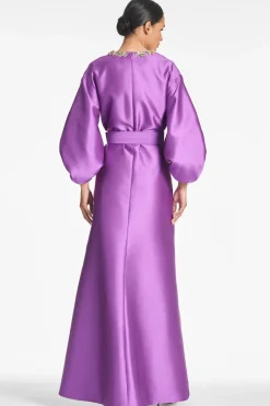 Sachin & Babi Black-Tie|Purple<Olympia Gown -