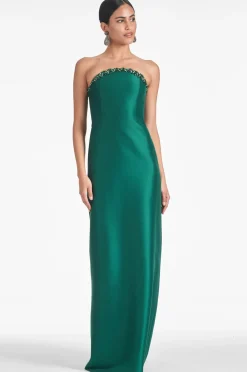 Sachin & Babi Evening|Winter<Preston Gown -