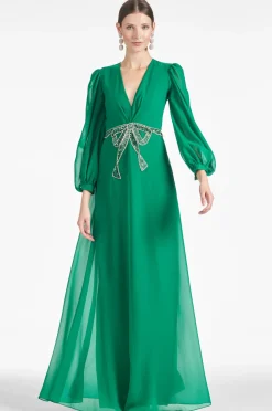 Sachin & Babi Winter|Winter<Ramsey Gown -