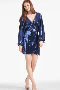 Sachin & Babi Long Sleeve|Sequins<Remy Dress -