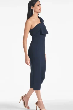 Sachin & Babi One Shoulder|Crepe<Sandra Dress -